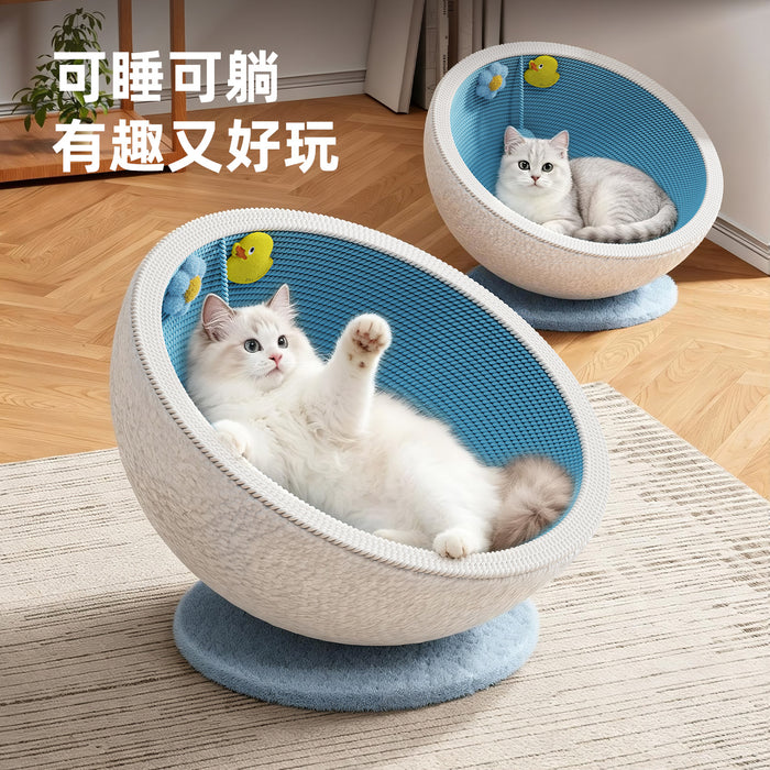 肉球型ボウルタイプの猫用爪とぎベッド｜INZAGGI STORE